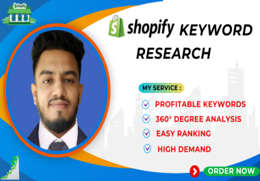 I will do shopify product keyword research for better SEO