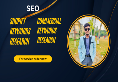 Commercial Keywords Research for Shopify Success