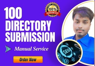 I will do High DA Directory Submission Backlinks Manually