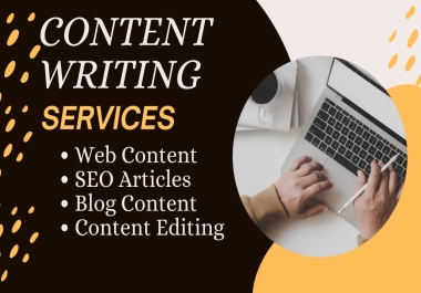 I'll create SEO articles and offer content editing services as a content writer Pakistan.