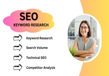 I will do high quality in depth SEO keyword research services