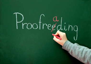 I will proofread and edit your english document
