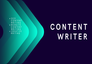 Blog Content Writing,  SEO & Website Content Writing,  Article Writing