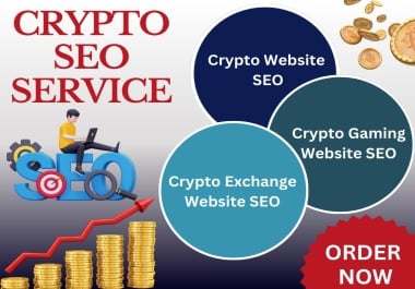 Expert crypto SEO for website,  gaming platforms and Exchanges