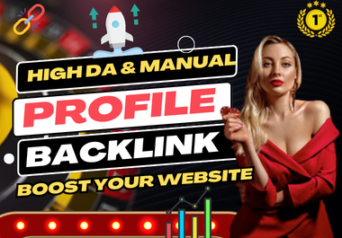 I Will Build 200 Manual High-Quality Profile Backlinks 20 Free Bonus for Your Brand