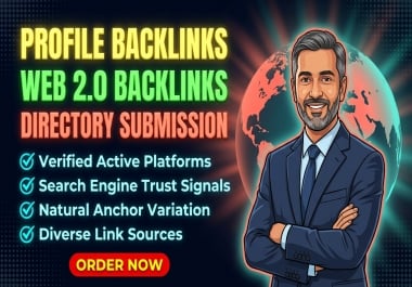 99 Dofollow Mix Backlinks Profile Backlinks,  Web 2.0 Backlinks & Directory Submission