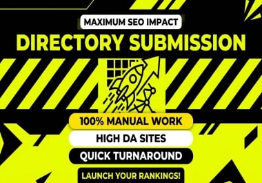 40 Genuine Directory Submission Backlinks with Full Excel Report