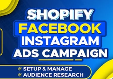 I will run FB ads & instagram ads campaign for Increasing sales and leads&nbsp