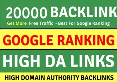 20000 SEO Backlinks,  DA 90+ Do follow Backlink,  Web 2.0,  Wiki Link