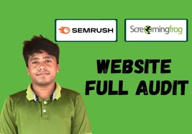 Screaming Frog Semrush GSC Audit With Action Plan
