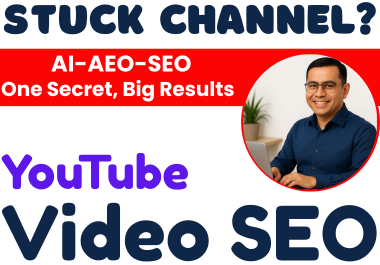 I will audit and improve your youtube presence with pro SEO