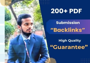 200+ High authority PDF Submission Backlinks for SEO Growth faster