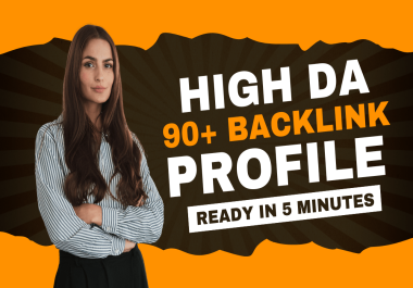 i will create 100+ Profile Backlinks 80+ DA High Quality