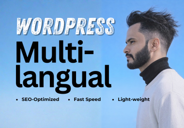 Create a WordPress Website with Multiple Language with Custom Translation