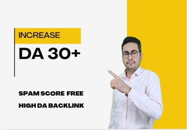 I will increase domain authority moz da 30 plus pa 30 plus