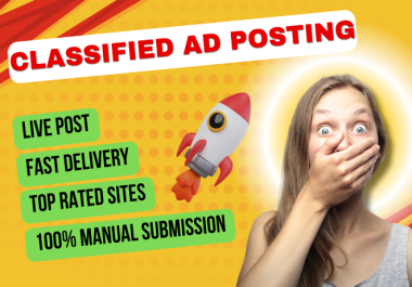 100 classified ads post in top classified ads posting sites worldwide