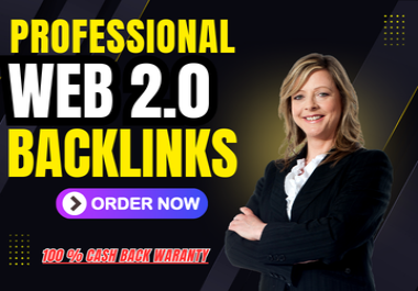High DA 90+ Web 2.0 Backlinks 100 Permanent Dofollow Links for SEO