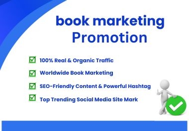 I will provide online book marketing platforms and effective high-DA websites for online marketing.