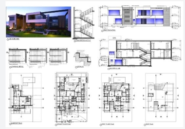 You will get 2D & 3D Architectural drawings for your buildings
