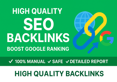 I will build powerful backlinks to improve website ranking