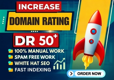 Increase Your Ahrefs Domain Rating to DR 50+&nbsp in&nbsp 25&nbsp days