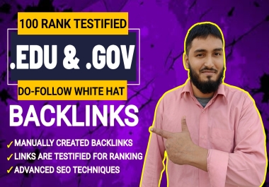 Manual 110 ED Backlinks Improve Rankings and Traffic