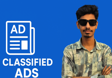I will post your business on top 50 classified ads sites for maximum exposure