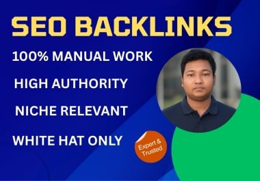 I Will Provide Manual SEO backlinks For Google Top Ranking