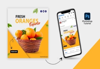 Creative designs for Facebook,  Instagram,  and more