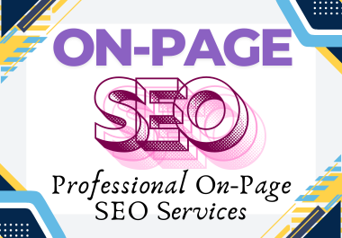 On-Page SEO Services Boost Your Website Ranking & Traffic