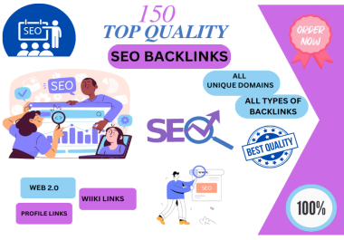 Enhance Your Website&rsquo s SEO with 150 Premium High Authority Backlinks.