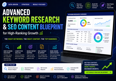 Advanced Keyword Research & SEO Content Blueprint for High-Ranking Growth