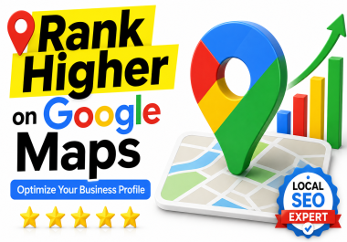 I will help business rank higher in Google Maps results