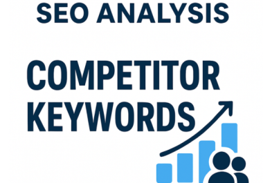 Competitor keyword analysis and SEO opportunity research