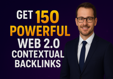 Get 150 Powerful Web 2.0 Contextual Backlinks