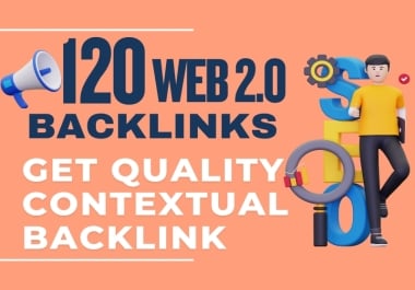 I will do 120 web 2 0 contextual backlinks