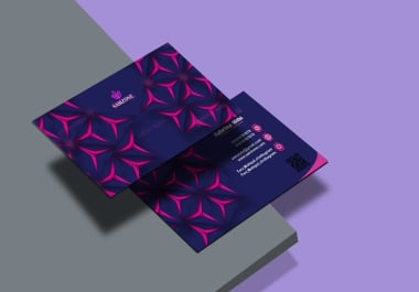 I will make a business card design within 24 hours