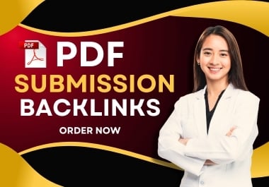 I will create 50 high quality PDF submission Backlinks for SEO Boost
