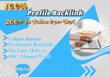 High-Quality Profile Backlinks for SEO Ranking Boost