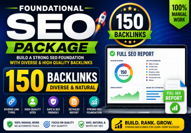 I Will Build a Diversified Foundational SEO Backlink Package for Your Website