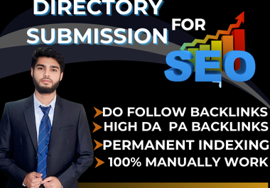 I will Manually Create 100+ High Quality Directory Submission with Guaranteed Results