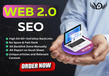 I will Create 250+ High-Quality Web 2.0 Backlinks to Boost Your Rankings and SEO Authority