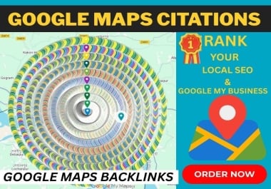 I will manually create 100,000 Google Maps citations for local SEO & Google My Business ranking