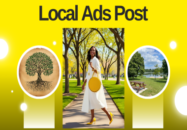 I Will Create Beautiful 80 Local Ads Posts to Boost Your Business Visibility