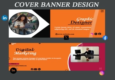 I will design facebook, linkedin banner, youtube background and social media cover