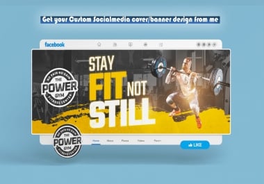 I will create Stunning Facebook,  Youtube,  Linkdin cover for you with free 3d mockup and source file