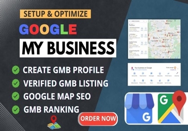 I will setup and optimize Google My Business for Local SEO GMB ranking