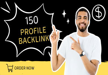 150 Manual DA 40+ HQ Profile Backlink