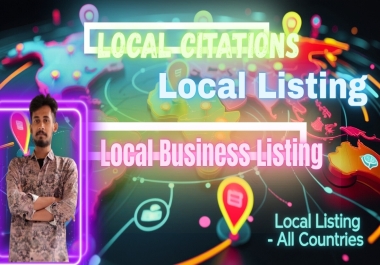 Boost your Local SEO with the Top 100 Local Citations / Local listing / Local Business listing