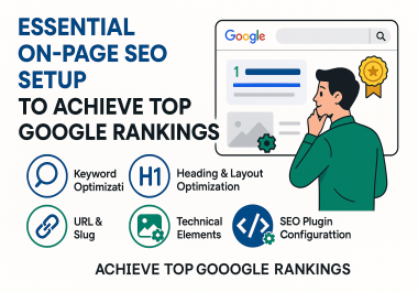 Essential On-Page SEO Setup to Achieve Top Google Rankings